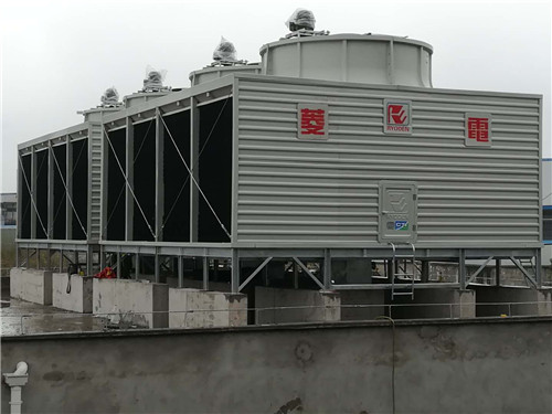 菱電冷卻塔，橫流式方形冷卻塔，消聲環(huán)保大溫差高溫冷卻塔