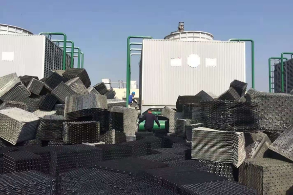 金日冷卻塔更換填料