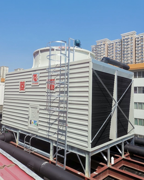 RTG菱電橫流式方形冷卻塔